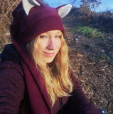 MADE TO ORDER  | 'Positively Pixie' Length Fox Hat | Any Colour